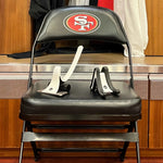 Hip Hook and Range in San Francisco 49ers locker room