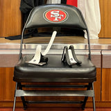 Hip Hook and Range in San Francisco 49ers locker room