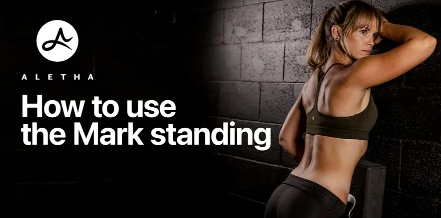 Woman using Hiphook in standing position