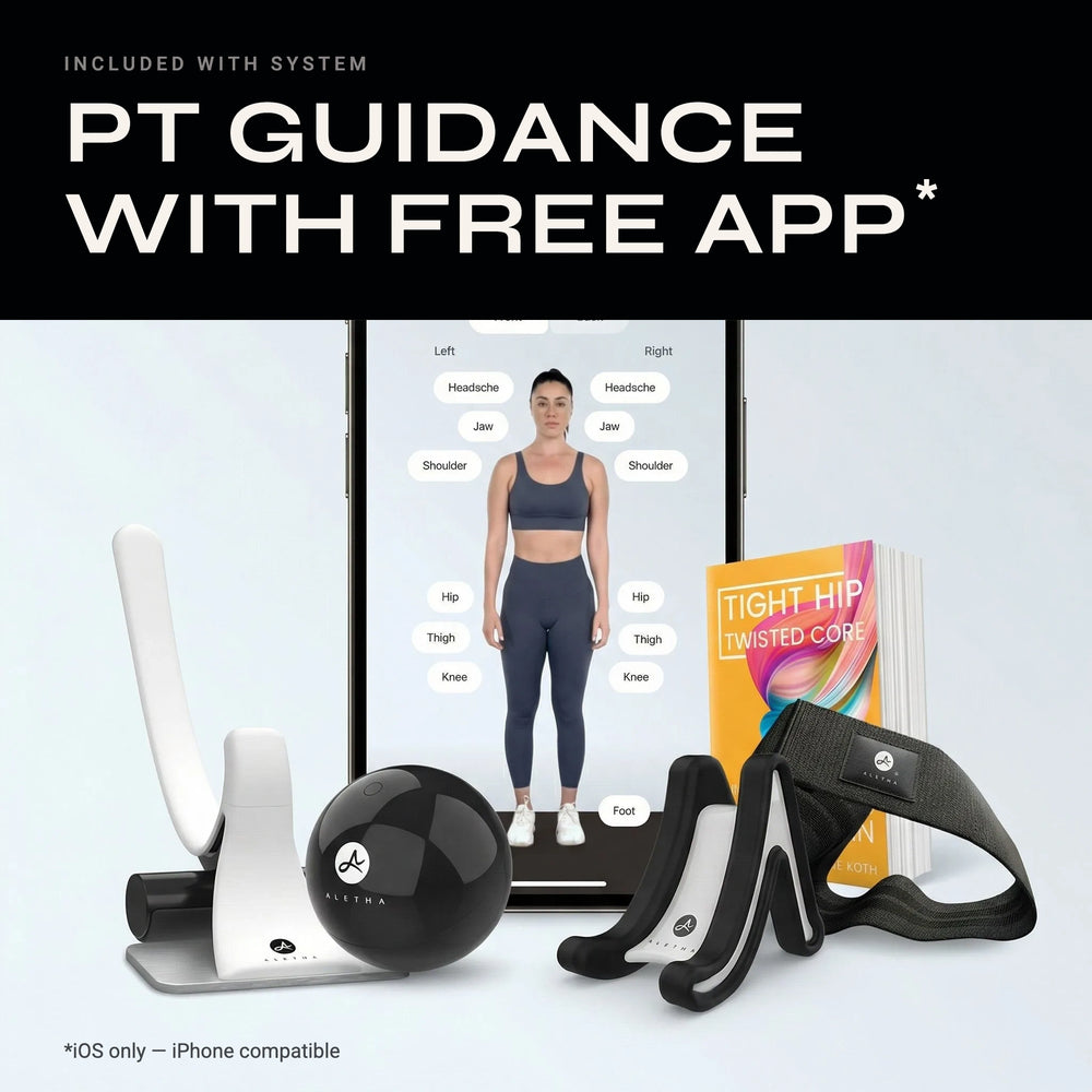 Person offering Aletha Full Body Release System